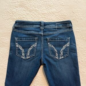 VintageY2K INC International Concepts Denim Skinny Jeans crystal embellishments